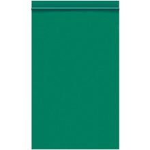 5 x 8" - 2 Mil Green Reclosable Poly Bags image