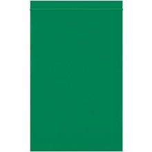 6 x 9" - 2 Mil Green Reclosable Poly Bags image