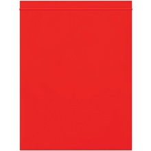 8 x 10" - 2 Mil Red Reclosable Poly Bags image