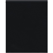 10 x 12" - 2 Mil Black Reclosable Poly Bags image