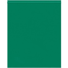 10 x 12" - 2 Mil Green Reclosable Poly Bags image