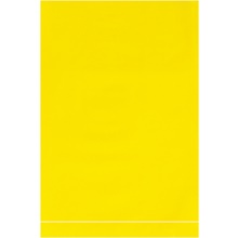 4 x 6" - 2 Mil Yellow Flat Poly Bags image