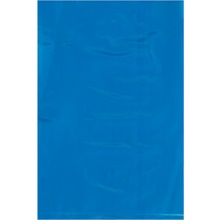 6 x 9" - 2 Mil Blue Flat Poly Bags image