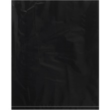 12 x 15" - 2 Mil Black Flat Poly Bags image