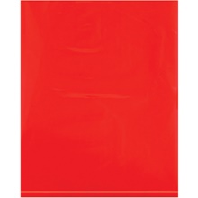 8 x 10" - 2 Mil Red Flat Poly Bags image