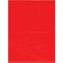 9 x 12" - 2 Mil Red Flat Poly Bags image