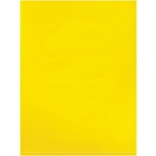 9 x 12" - 2 Mil Yellow Flat Poly Bags image