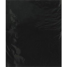 15 x 18" - 2 Mil Black Flat Poly Bags image