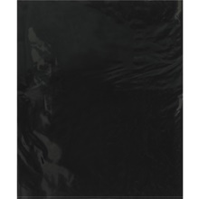15 x 18" - 2 Mil Black Flat Poly Bags image