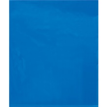 15 x 18" - 2 Mil Blue Flat Poly Bags image