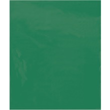 15 x 18" - 2 Mil Green Flat Poly Bags image