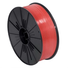5/32" x 7000' Red Plastic Twist Tie Spool image