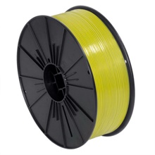 5/32" x 7000' Yellow Plastic Twist Tie Spool image