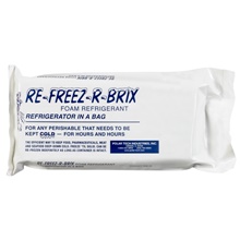 9 x 4 x 1 1/2" Re-Freez-R-Brix® Cold Bricks image