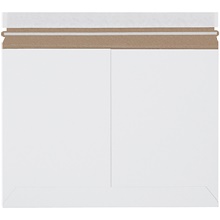 12 1/4 x 9 3/4" White Side Loading Stayflats Lite® Mailers image