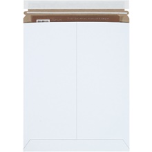 11 x 13 1/2" White Self-Seal Stayflats Plus® Mailers image