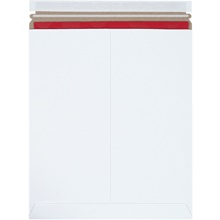 12 3/4 x 15" White Self-Seal Stayflats Plus® Mailers image