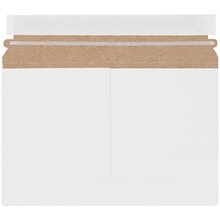 9 1/2 x 6" White Stayflats Lite® Mailers image