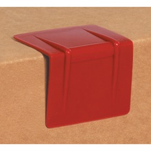 2 1/2 x 2" - Red Plastic Strap Guards image