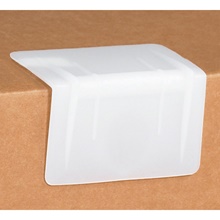 3 1/2 x 2" - White Plastic Strap Guards image