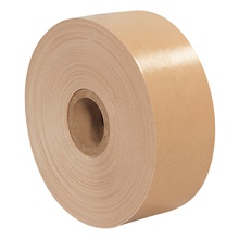 3" x 600' Kraft Tape Logic® #6000 Non Reinforced Water Activated Tape image
