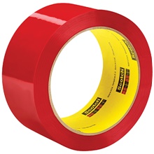 2" x 55 yds. Red Scotch® Box Sealing Tape 373 image