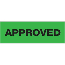 2" x 55 yds. - "Approved" (18 Pack) Tape Logic® Messaged Carton Sealing Tape image
