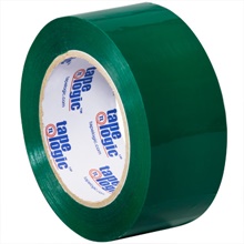 2" x 110 yds. Green (6 Pack) Tape Logic® Carton Sealing Tape image