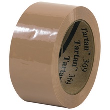 2" x 110 yds. Tan Tartan™ Box Sealing Tape 369 image