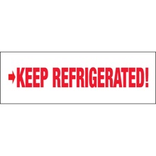 2" x 110 yds. - "Keep Refrigerated" (18 Pack) Tape Logic® Messaged Carton Sealing Tape image