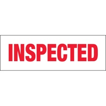 3" x 110 yds. - "Inspected" (6 Pack) Tape Logic® Messaged Carton Sealing Tape image