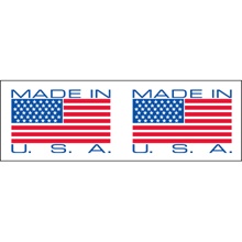 2" x 110 yds. - "Made In USA" (6 Pack) Tape Logic® Messaged Carton Sealing Tape image