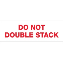 2" x 110 yds. - "Do Not Double Stack..." Tape Logic® Messaged Carton Sealing Tape image