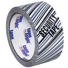 2" x 110 yds. "Security Tape" Print (6 Pack) Tape Logic® Security Tape image