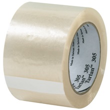 3" x 110 yds. Clear Tartan™ Box Sealing Tape 305 image