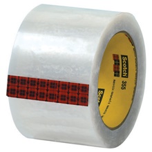 3" x 55 yds. Clear Scotch® Box Sealing Tape 355 image