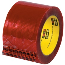 3" x 110 yds. Clear 3M Security Message Box Sealing Tape 3779 image