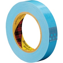 1" x 60 yds. (12 Pack) Scotch® Strapping Tape 8896 image
