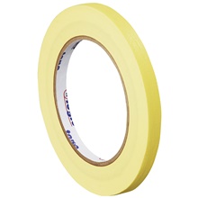 1/4" x 60 yds. Yellow (12 Pack) Tape Logic® Masking Tape image
