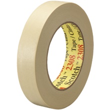 1" x 60 yds. 3M™ 2308 Masking Tape image