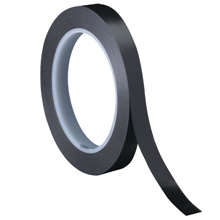 1/4" x 36 yds. Black (3 Pack) 3M Vinyl Tape 471 image