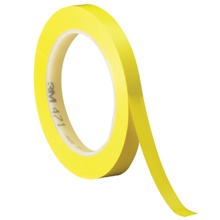 1/4" x 36 yds. Yellow (3 Pack) 3M Vinyl Tape 471 image
