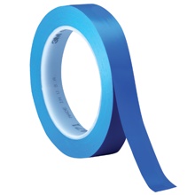 1/2" x 36 yds. Blue (3 Pack) 3M Vinyl Tape 471 image