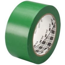 2" x 36 yds. Green 3M General Purpose Vinyl Tape 764 image
