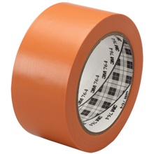 2" x 36 yds. Orange 3M General Purpose Vinyl Tape 764 image
