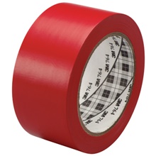 2" x 36 yds. Red 3M General Purpose Vinyl Tape 764 image
