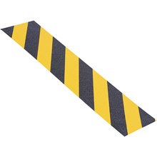 6" x 24" Black/Yellow Heavy Duty Tape Logic ® Anti-Slip Treads image
