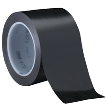 3" x 36 yds. Black (3 Pack) 3M Vinyl Tape 471 image