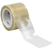 3" x 36 yds. Clear (3 Pack) 3M Vinyl Tape 471 image
