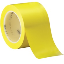 3" x 36 yds. Yellow (3 Pack) 3M Vinyl Tape 471 image